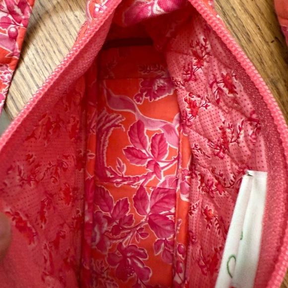 2/Vera Bradley Retired Hope Toile Coral Pink Molly Style Shoulder
Bags NWOT - Picture 7 of 11